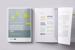 Christina Ohmann - Editorial Design for the Forum for Sustainable Investments