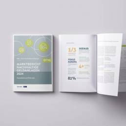 Christina Ohmann - Editorial Design for the Forum for Sustainable Investments